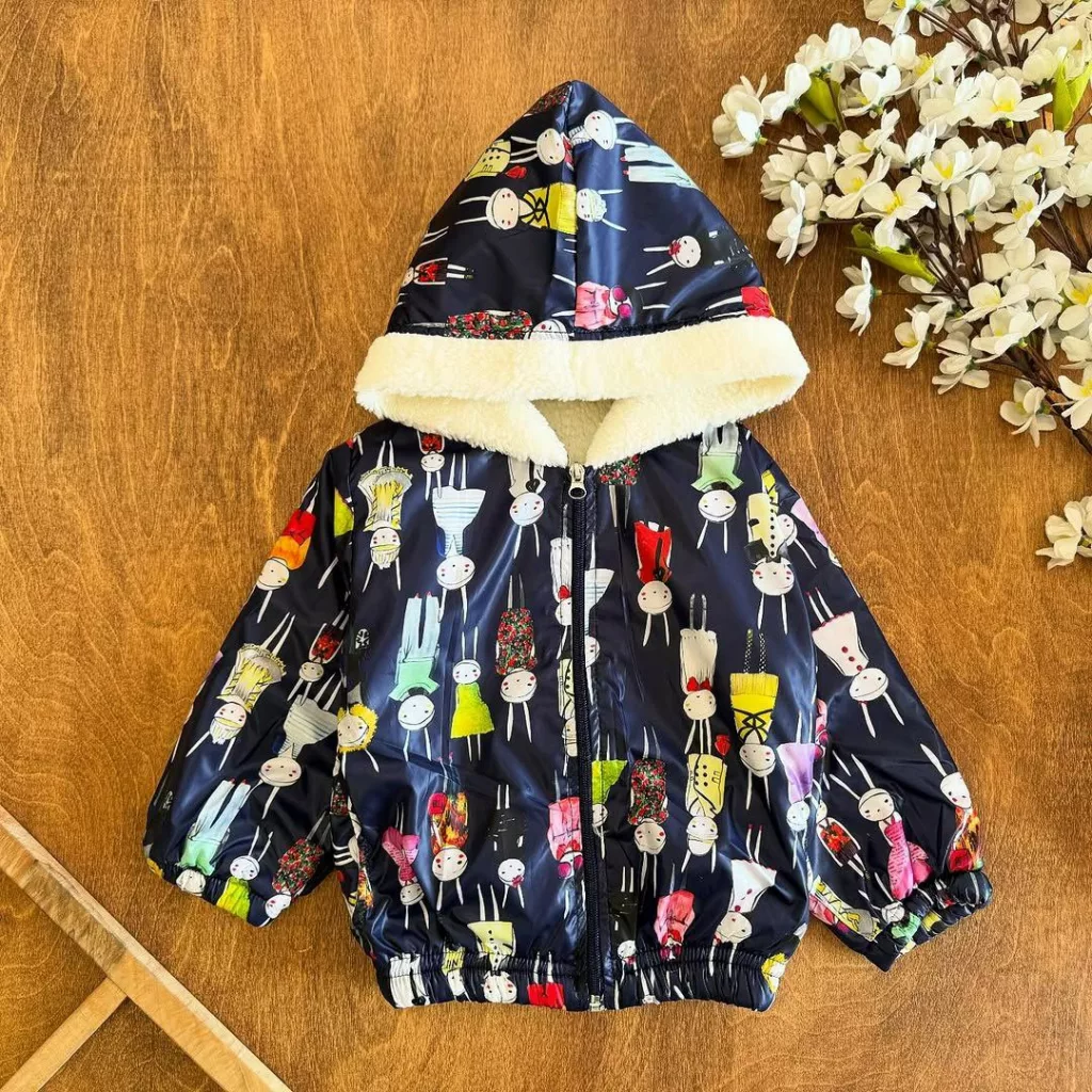 کاپشن شمعی زیپدار سایز ۴۰،۴۵ کد ۵۲۱۴