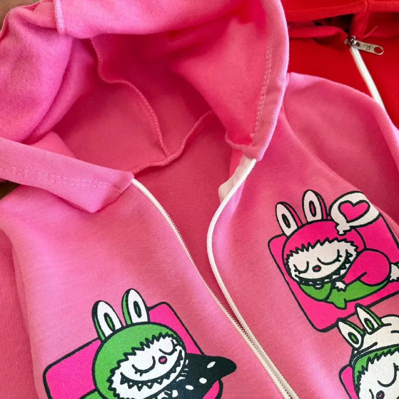 سویشرت شلوار توکرکی لبوبو خوابالو سایز ۳۵،۴۰ کد ۵۲۹۲