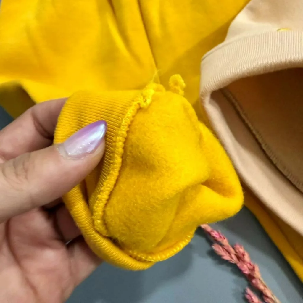 هودی شلوار توکرکی گل آفتاب گردان سایز ۳۵،۴۰ کد ۵۲۱۸