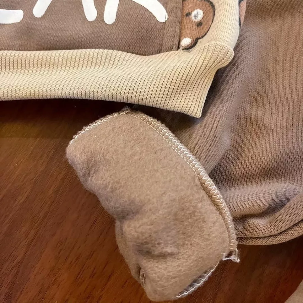 هودی شلوار توکرکی خرس Bear کد 3794