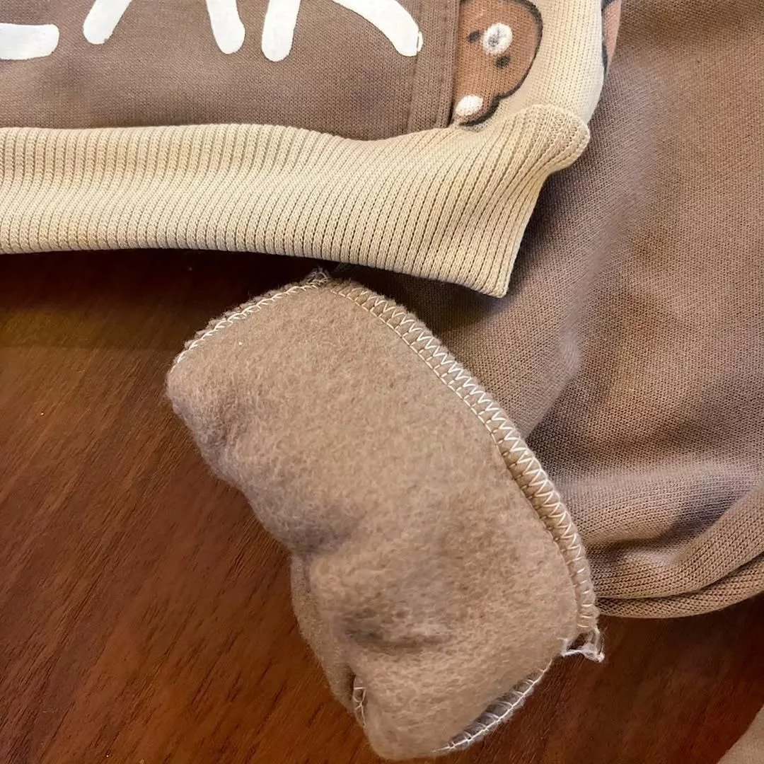 هودی شلوار توکرکی خرس Bear کد 3794