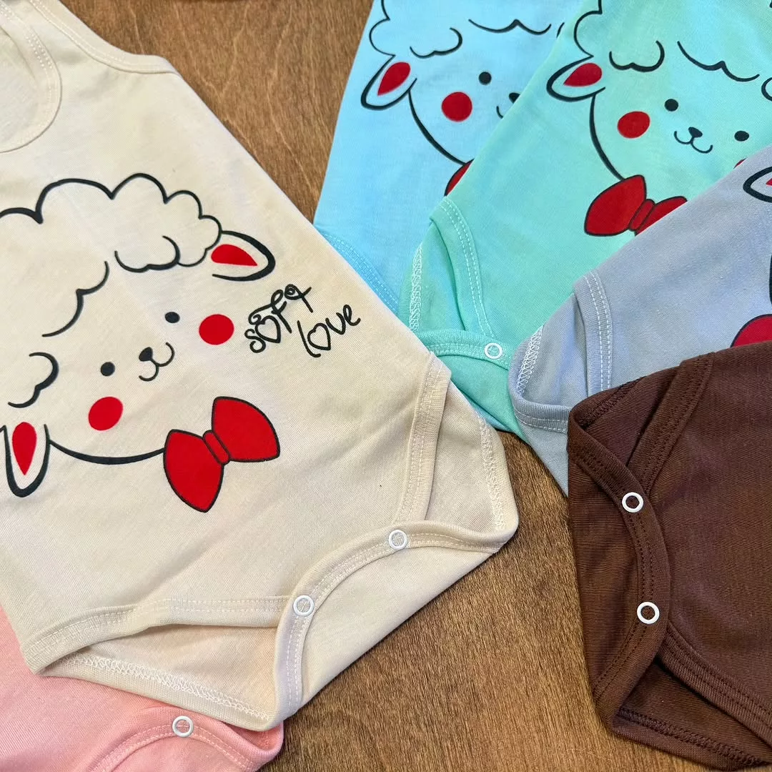 بادی رکابی ببعی پاپیونی سایز ۵،۶ کد ۵۳۸۲