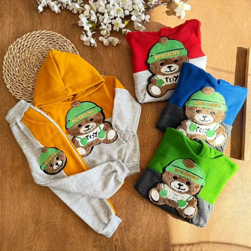 هودی شلوار توکرکی خرس موسچینو (ایراددار) کد ۵۲۵۵-1