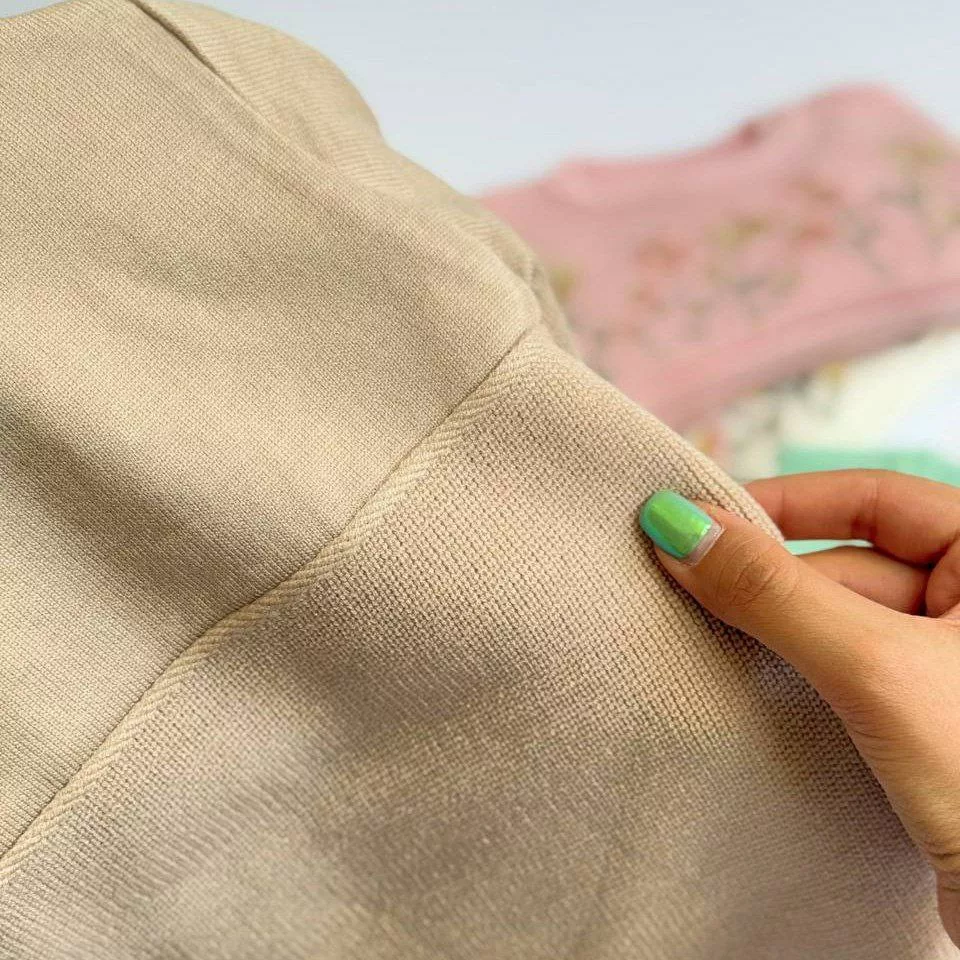 بافت دخترانه باغچه گل مدل گیسو سایز ۴۰ تا ۵۰ کد ۵۲۹۹