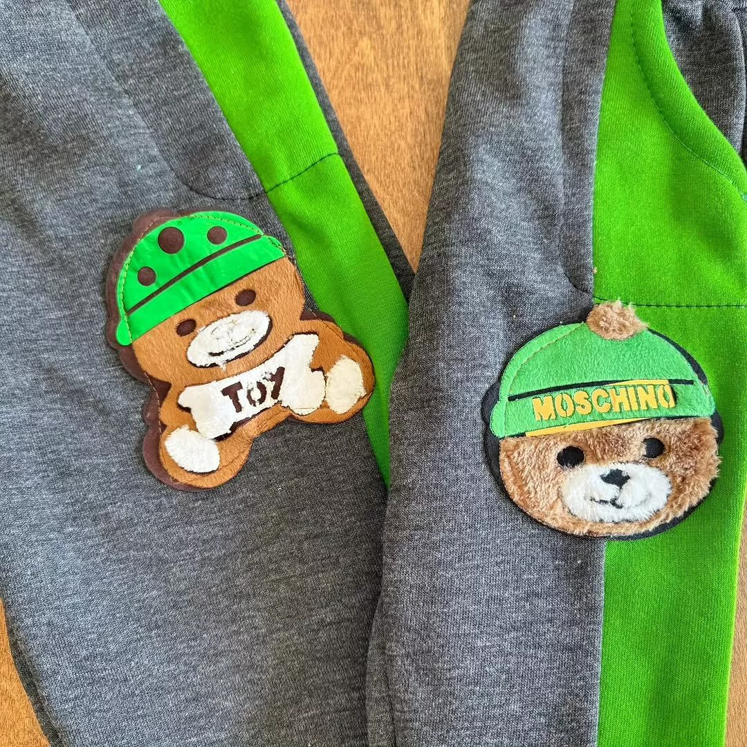 هودی شلوار توکرکی خرس موسچینو سایز ۴۰ تا ۵۵ کد ۵۲۵۵