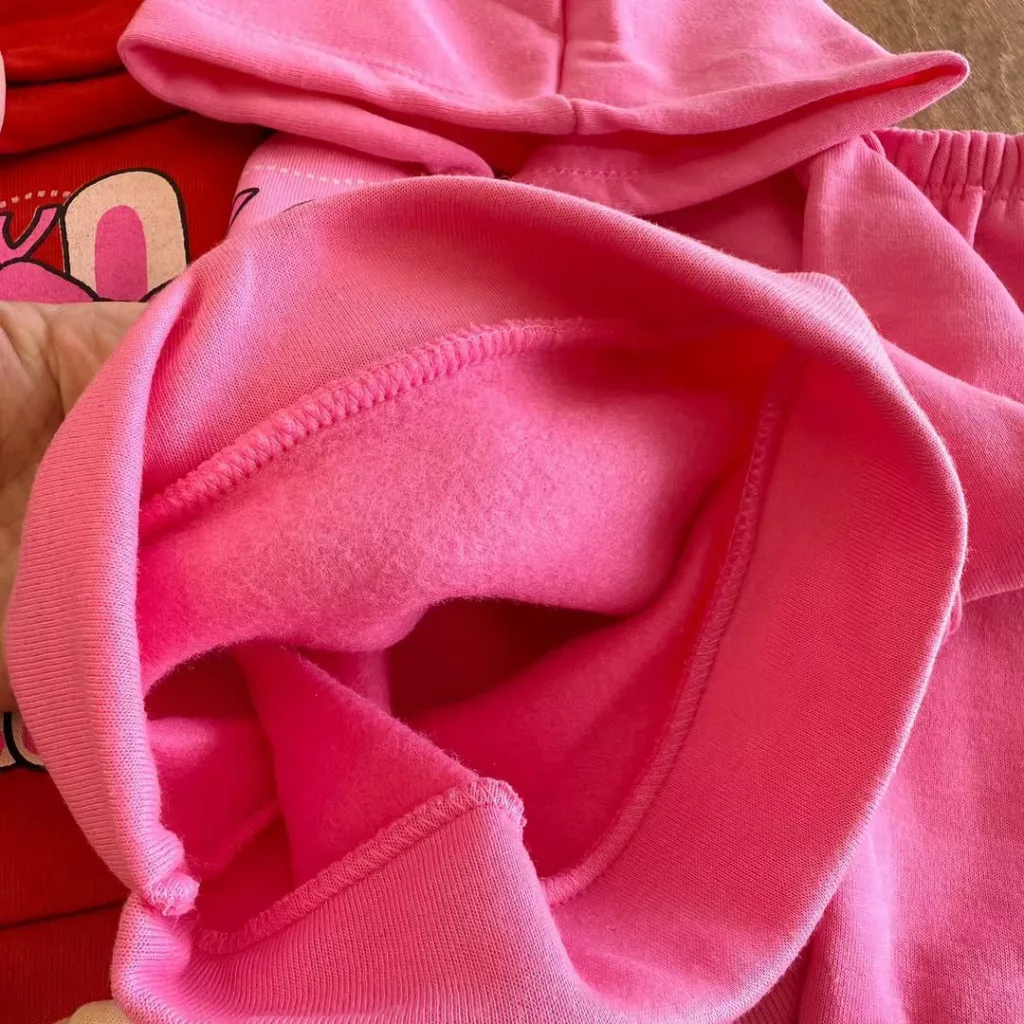 هودی شلوار توکرکی خرگوش کیوت سایز ۳۵،۴۰ کد ۵۲۵۰