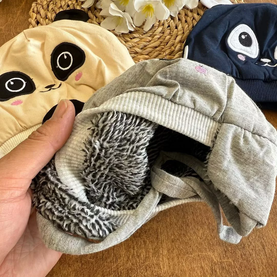 کلاه نخ پنبه پولیشی پاندا کد ۵۲۷۷