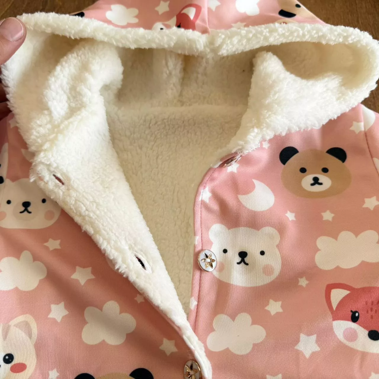 کاپشن‌‌‌‌‌‌‌‌‌ دکمه ای رویه غواصی سایز ۴۰،۴۵ کد ۵۲۰۹