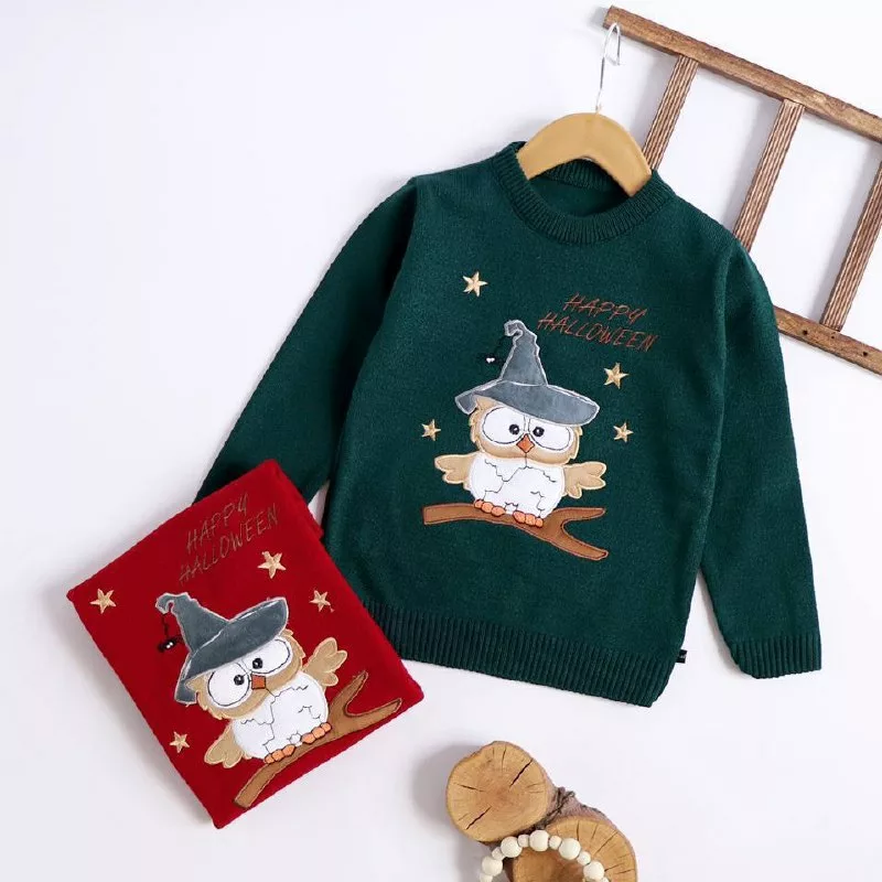 بافت گپ جغد هالووین سایز ۳۵ تا ۵۰ کد ۵۲۳۰