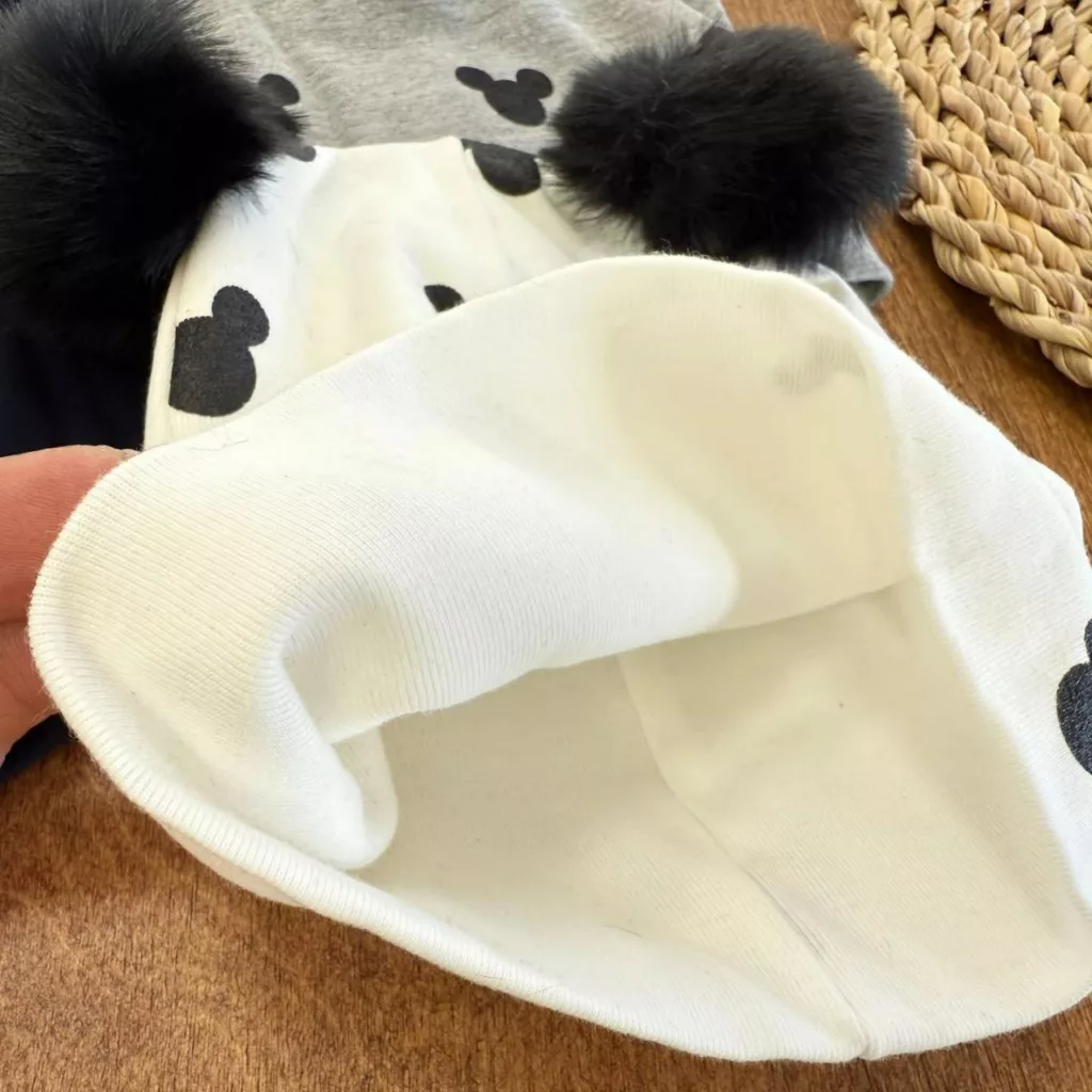 کلاه تمام چاپ میکی موس دو پوم فانریپ کد ۵۲۷۴