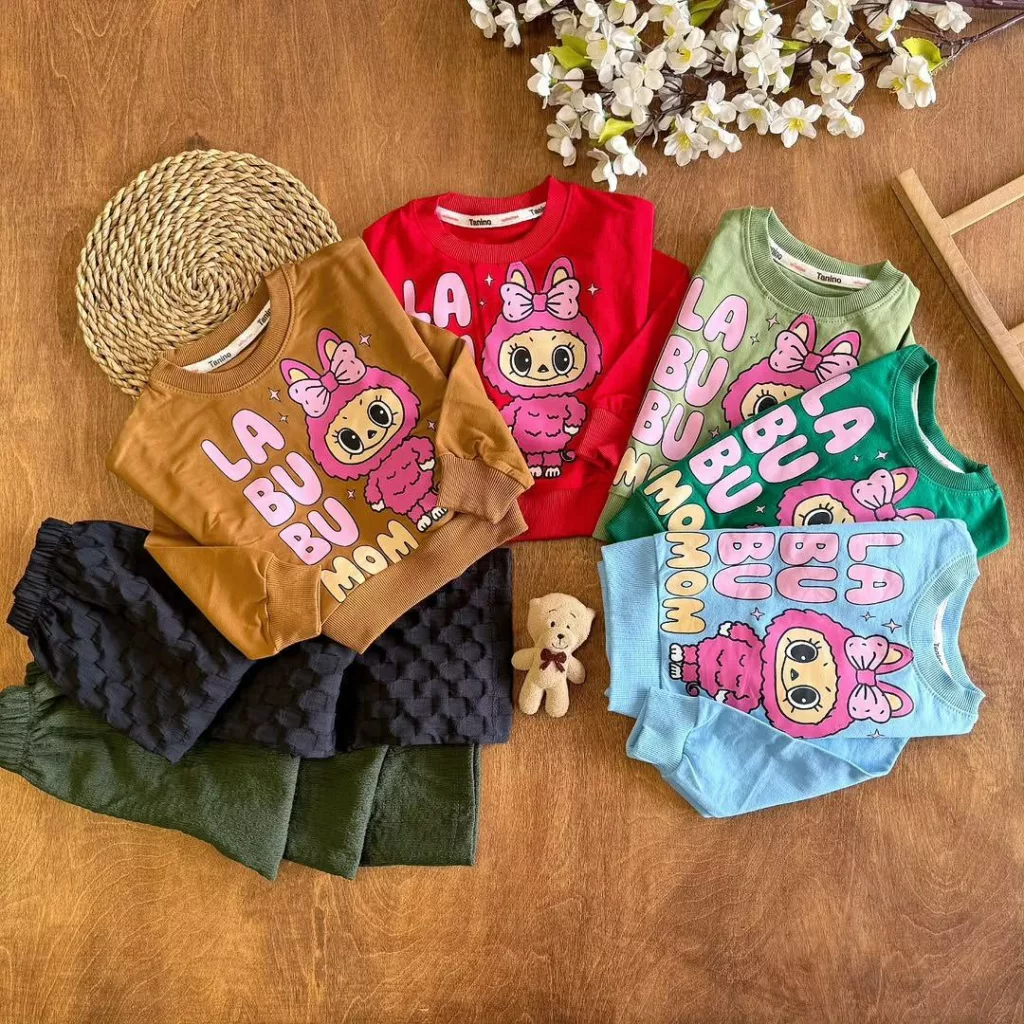 کراپ شلوار لبوبو Labubu mom سایز ۴۵،۵۰ کد ۵۳۳۰