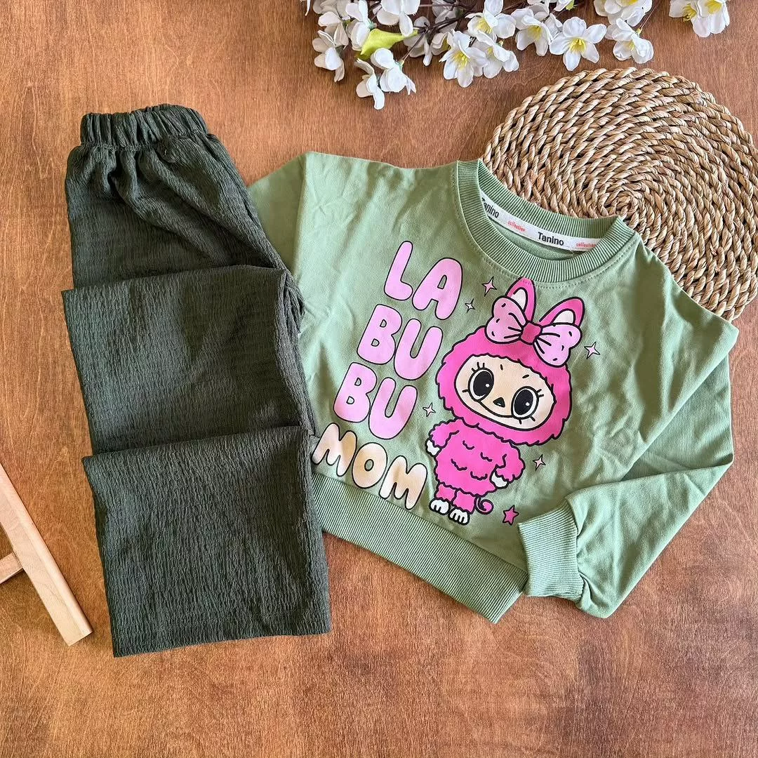 کراپ شلوار لبوبو Labubu mom سایز ۴۵،۵۰ کد ۵۳۳۰