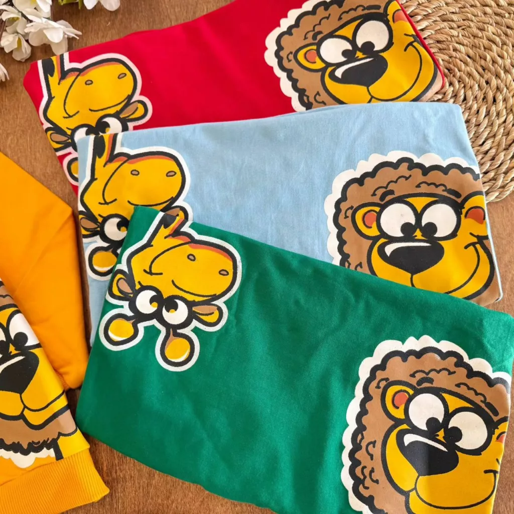 بلوز شلوار شیر و زرافه سایز ۴۵،۵۰ کد ۵۳۳۴