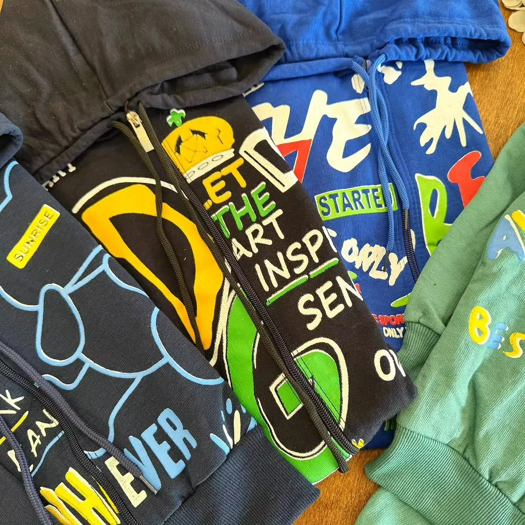 سویشرت شلوار حراجی طرح رندوم سایز ۴۰ تا ۵۵ کد ۵۳۳۵