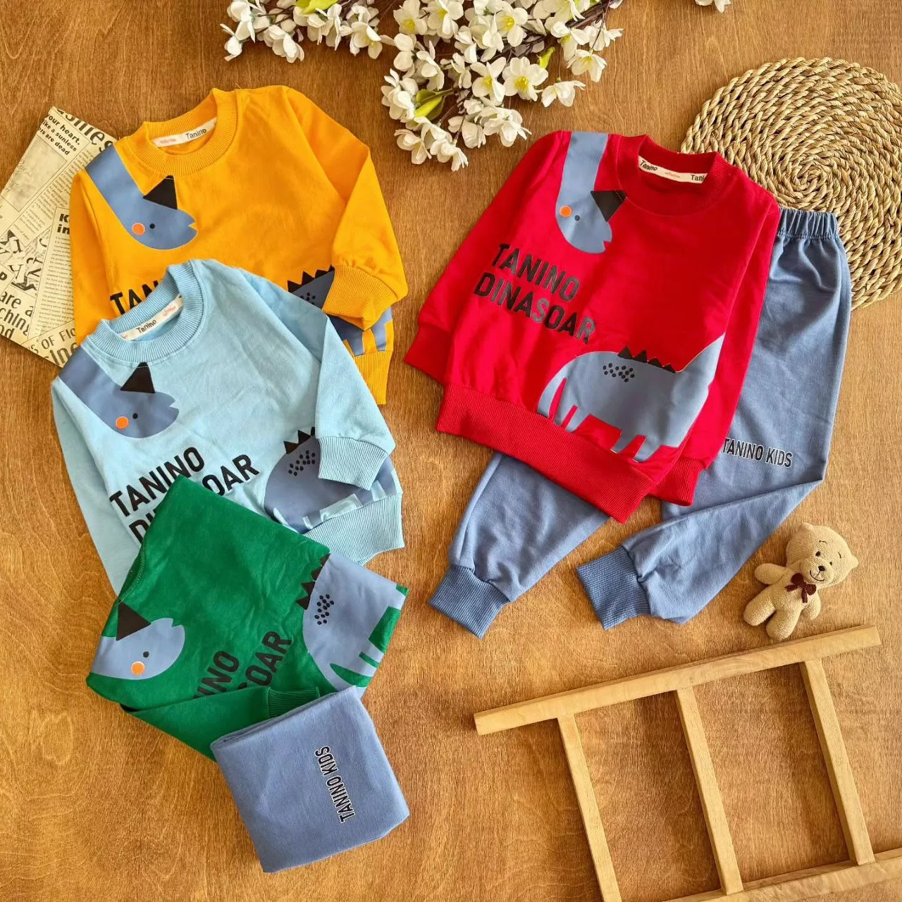 بلوز شلوار دایناسور Tanino سایز ۳۵ تا ۴۵ کد ۵۳۴۰