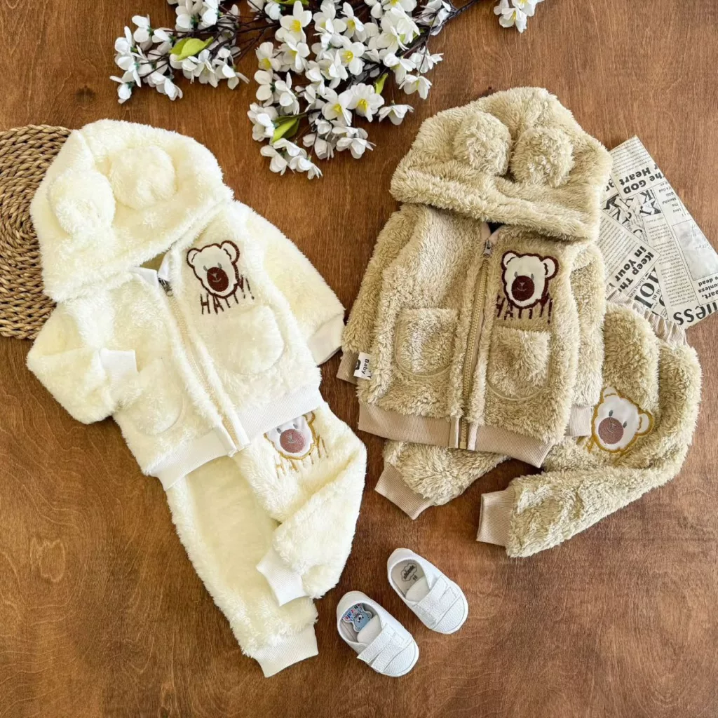 سویشرت شلوار پولیشی تدی سایز ۱ تا ۴ کد ۵۳۴۱