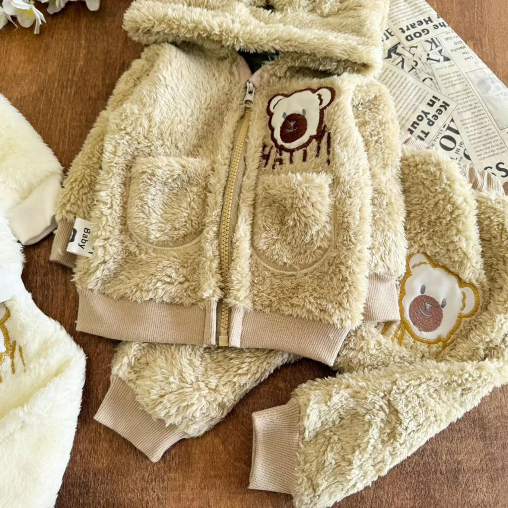 سویشرت شلوار پولیشی تدی سایز ۱ تا ۴ کد ۵۳۴۱