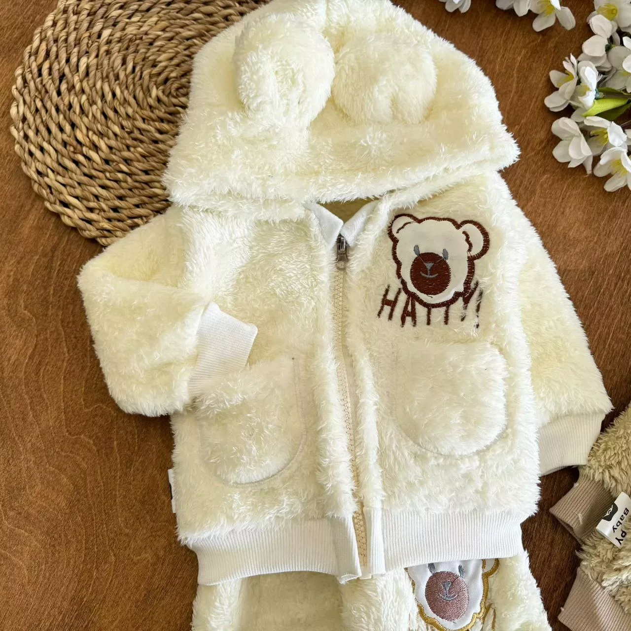 سویشرت شلوار پولیشی تدی سایز ۱ تا ۴ کد ۵۳۴۱