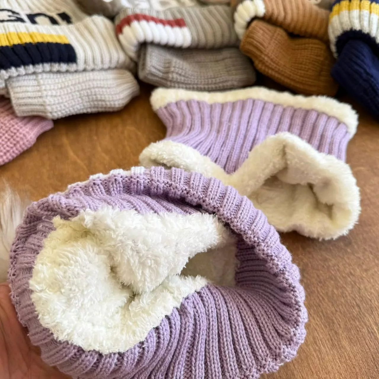 کلاه و شال گردنی عروسکی GO کد ۵۳۴۴