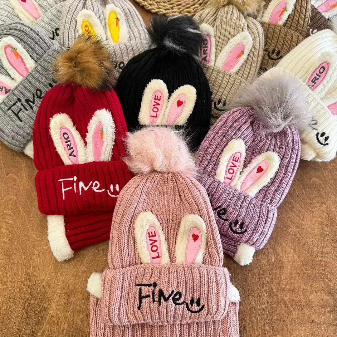 کلاه و شال گردنی خرگوش fine کد ۵۳۵۴