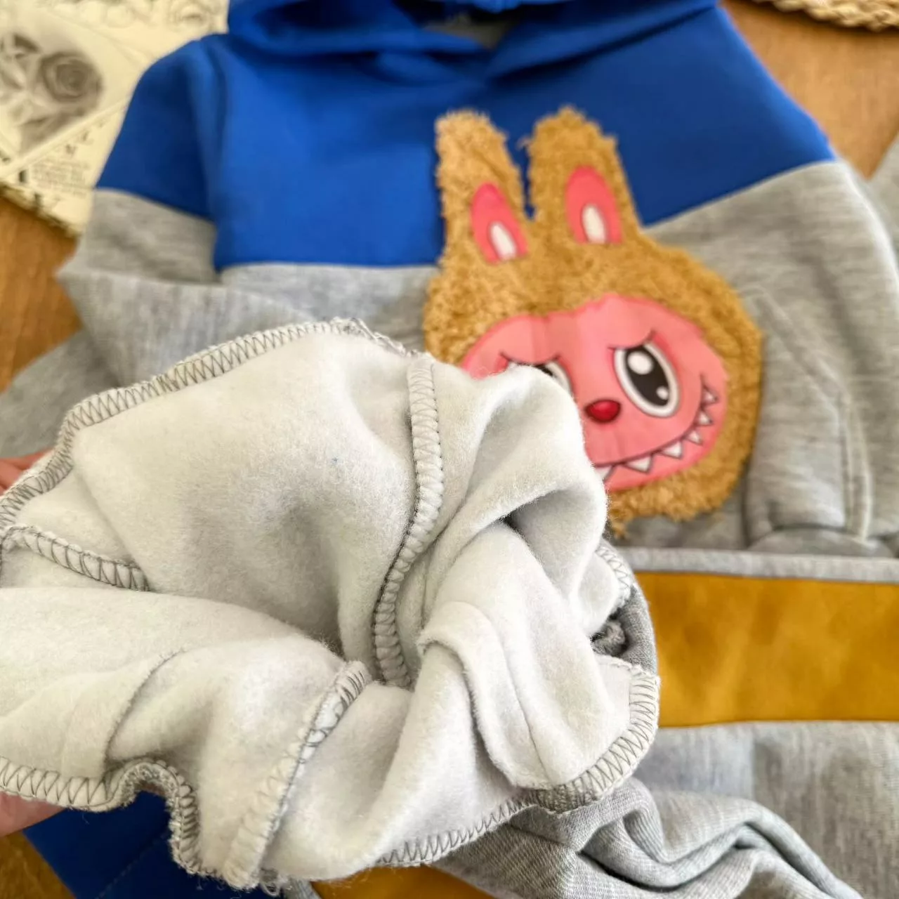 هودی شلوار توکرکی لبوبو سایز ۴۰ تا ۵۵ کد ۵۳۶۰