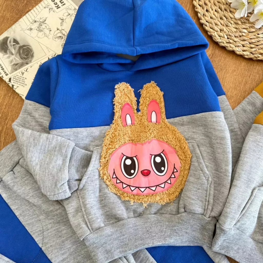 هودی شلوار توکرکی لبوبو سایز ۴۰ تا ۵۵ کد ۵۳۶۰