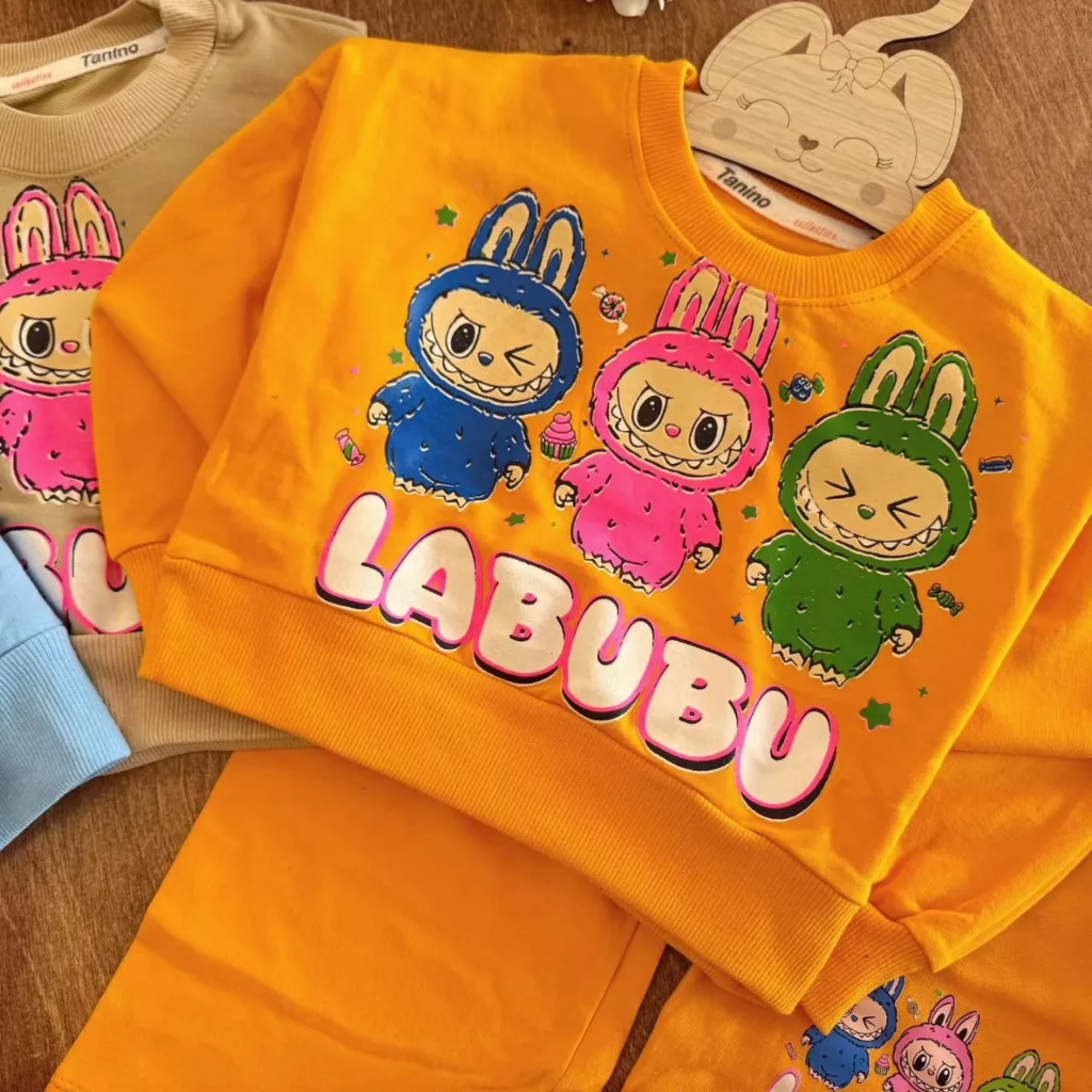 کراپ شلوار لبوبو Labubu سایز ۴۰،۴۵ کد ۵۳۷۲