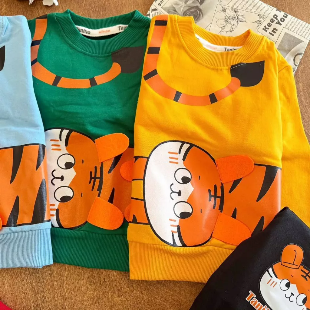 بلوز شلوار ببر گوش دار سایز ۳۵ تا ۵۰ کد ۵۳۶۶