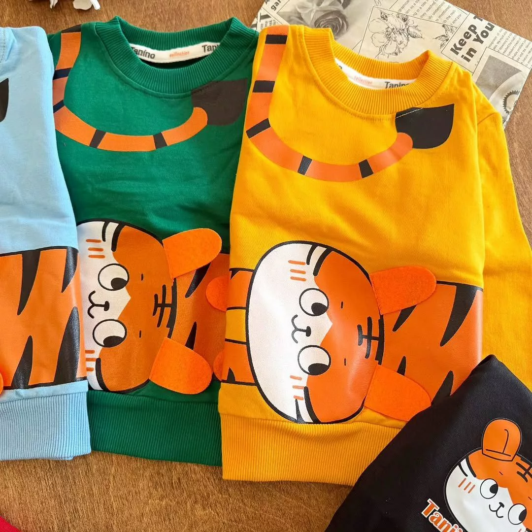 بلوز شلوار ببر گوش دار سایز ۳۵ تا ۵۰ کد ۵۳۶۶