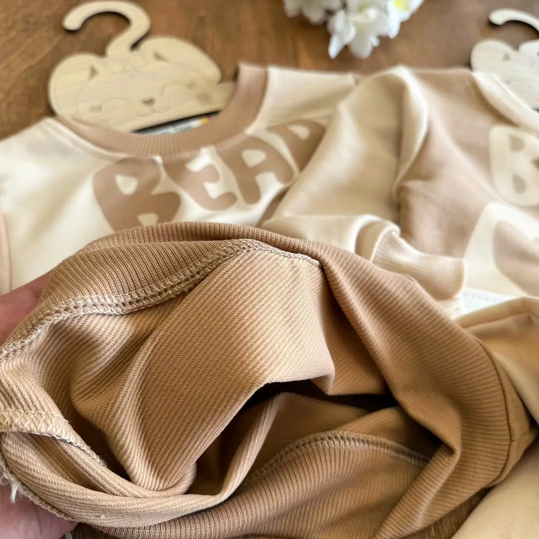 بلوز شلوار خرس گوش قلبی ns سایز 35 تا 45 کد 3909