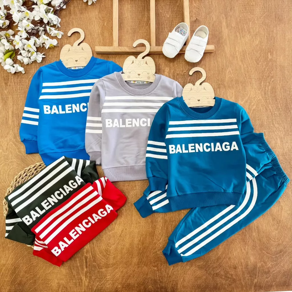 بلوز شلوار دورس پنبه بالنسیا ns سایز ۳۵ تا ۴۵ کد ۵۱۳۸