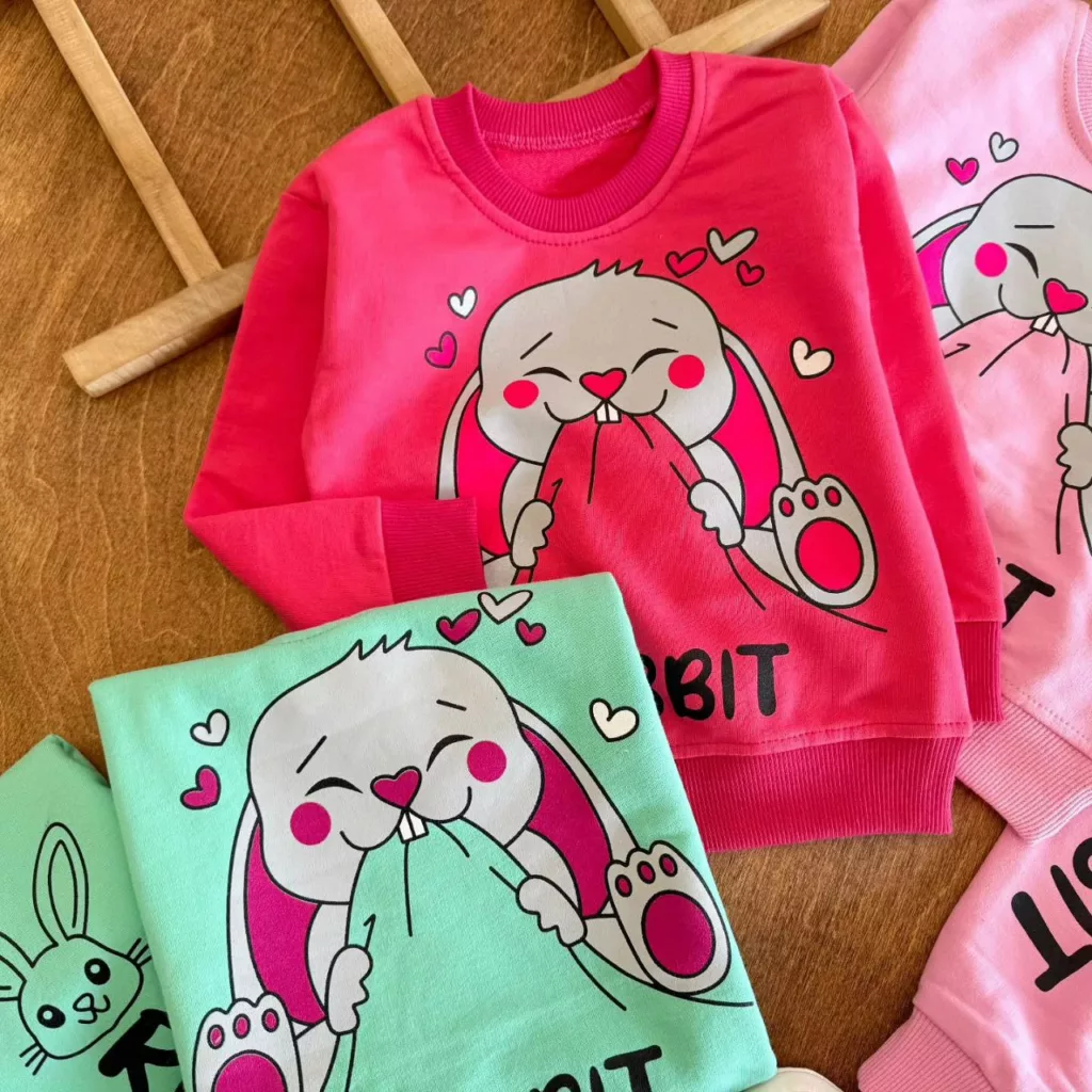 بلوز شلوار دورس پنبه خرگوش لوس سایز ۳۵ تا ۴۵ کد ۵۳۸۷