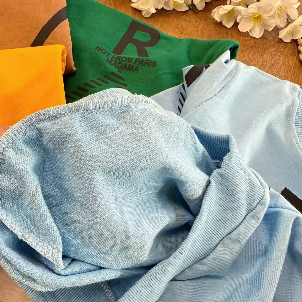 بلوز شلوار طرح R سایز ۴۵،۵۰ کد ۵۳۹۷