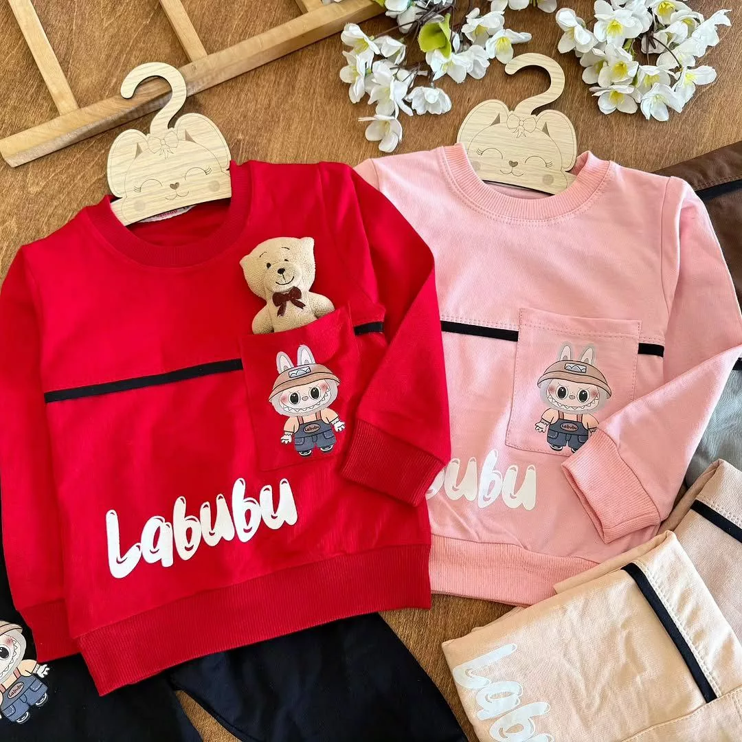 بلوز شلوار لبوبو نواری سایز ۴۰ تا ۵۵ کد ۵۳۹۹