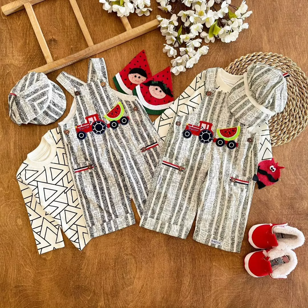 ست پیشبندی تراکتور یلدایی سایز ۱،۲ کد ۵۴۰۲