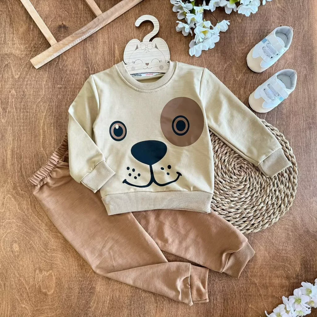 بلوز شلوار هاپوی چشم قهوه ای سایز ۳۵ تا ۴۵ کد ۵۴۰۸