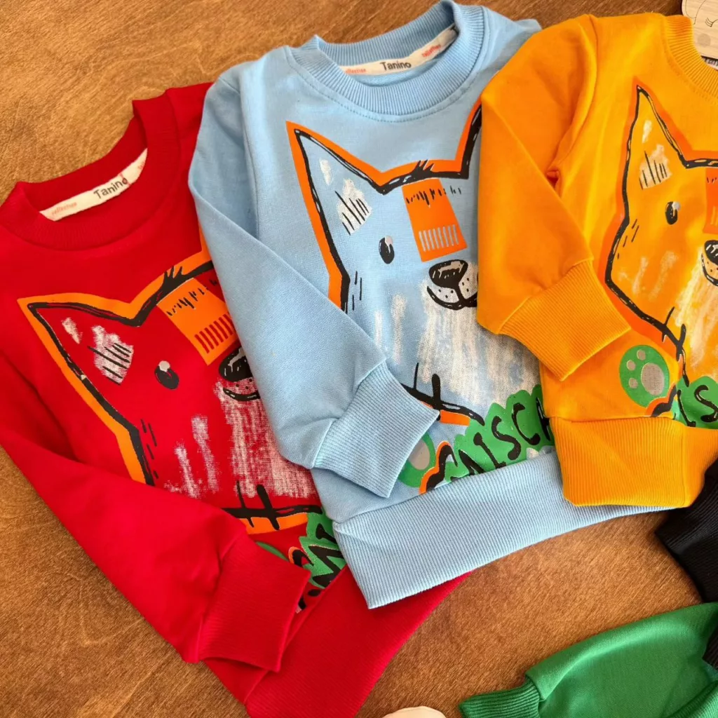 بلوز شلوار روباه سایز ۳۵ تا ۴۵ کد ۵۴۰۴