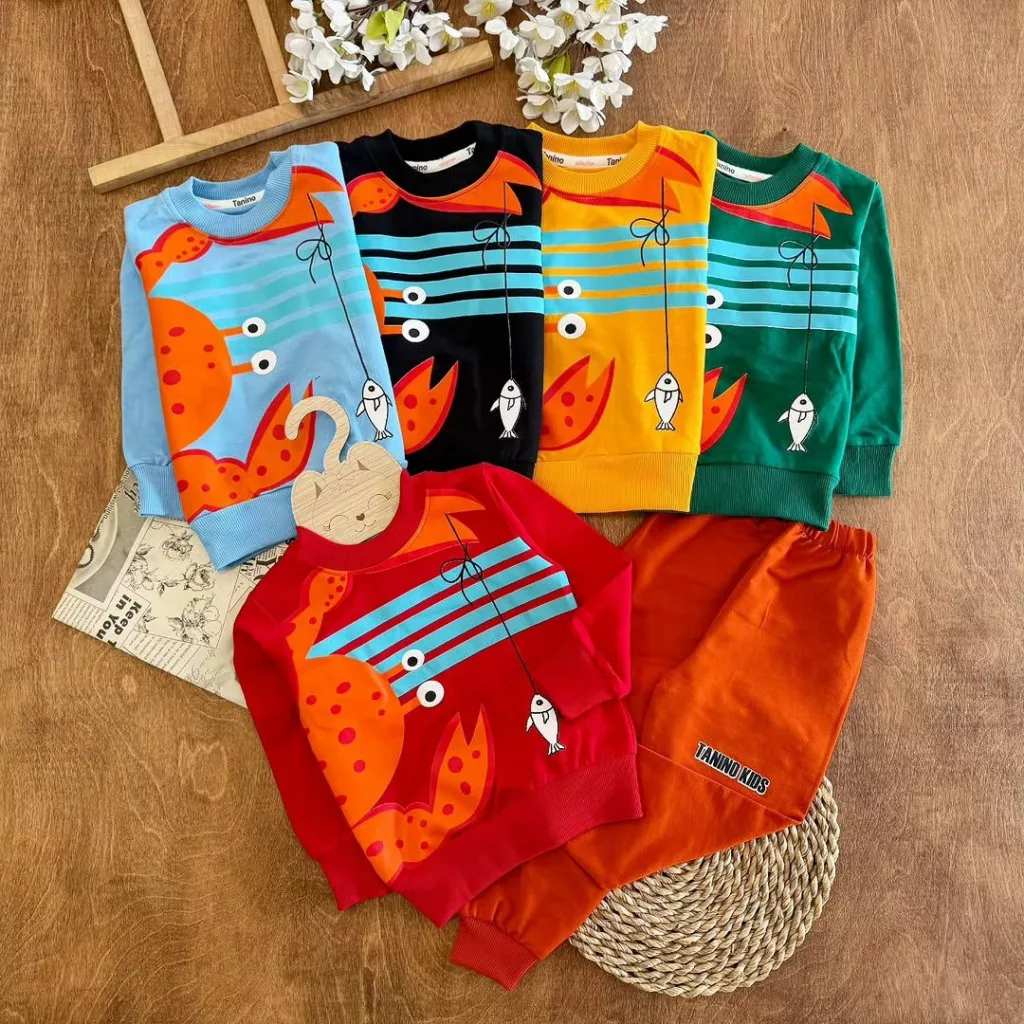 بلوز شلوار خرچنگ سایز ۳۵ تا ۵۰ کد ۵۴۲۸