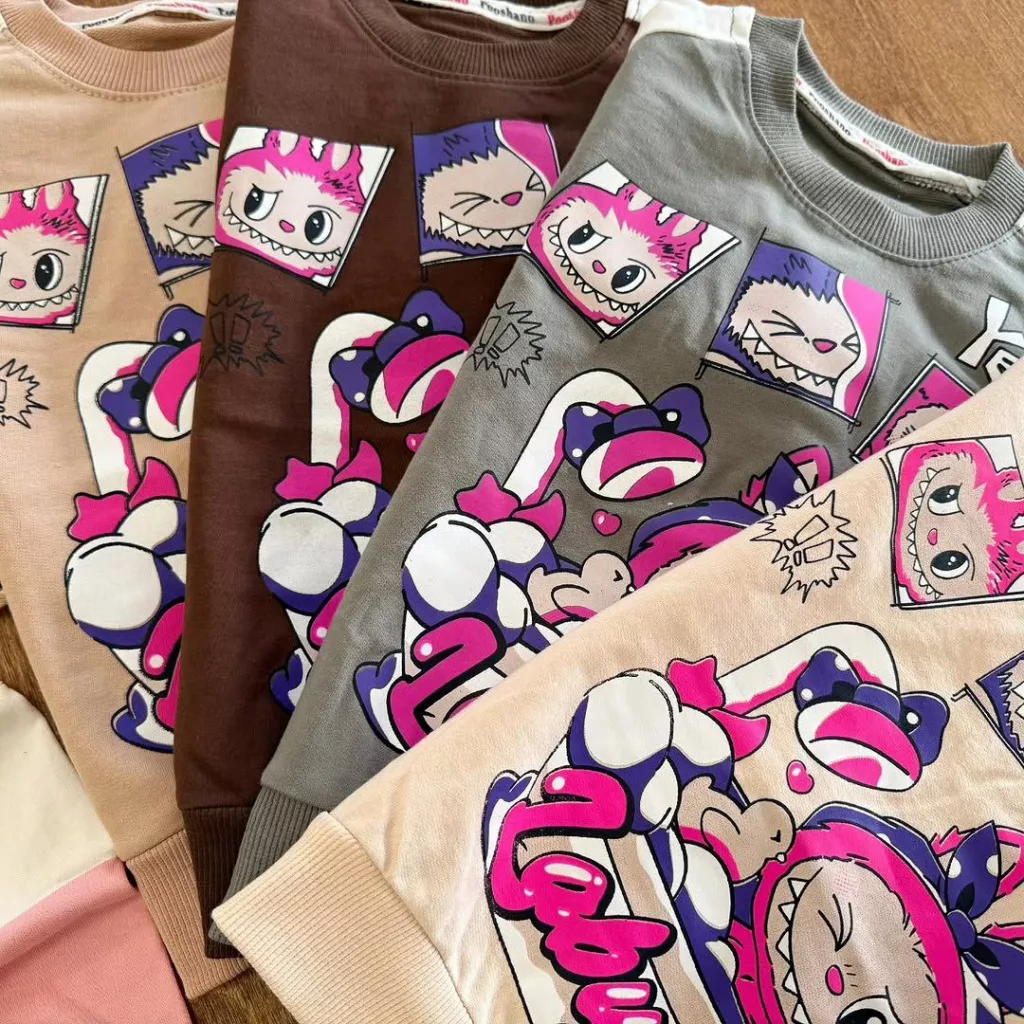 بلوز شلوار تکه خور لبوبو سایز ۴۰ تا ۵۵ کد ۵۴۲۹