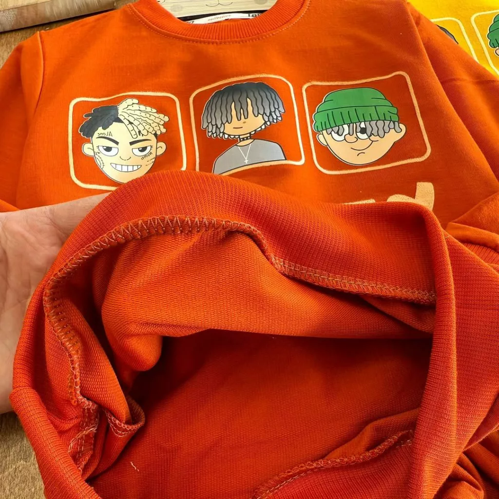 بلوز شلوار سه شخصیت سایز ۴۰ تا ۵۰ کد ۵۴۳۰