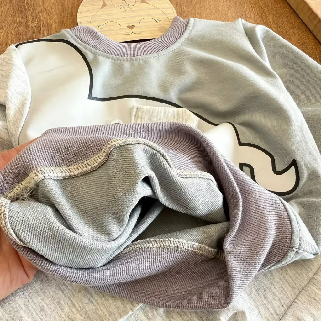 بلوز شلوار فیل گوش دار ns سایز ۳۵ تا ۴۵ کد ۵۴۳۶