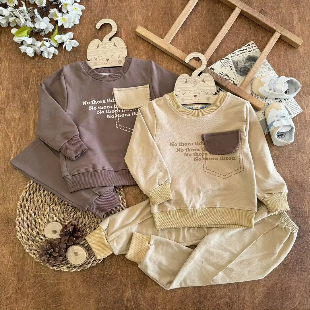 بلوز شلوار جیب خط چین ns سایز ۳۵ تا ۴۵ کد ۵۴۳۷