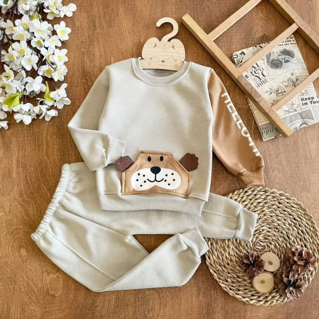 بلوز شلوار توکرکی هاپو جیب دار ns سایز ۳۵ تا ۴۵ کد ۵۴۳۹