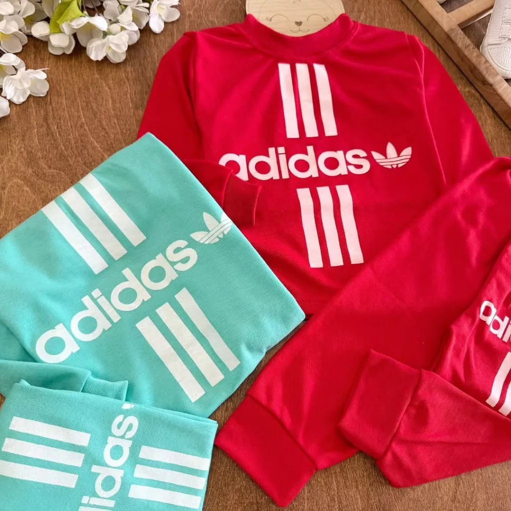 بلوز شلوار آدیداس سایز ۴ تا ۶ کد ۵۴۴۷