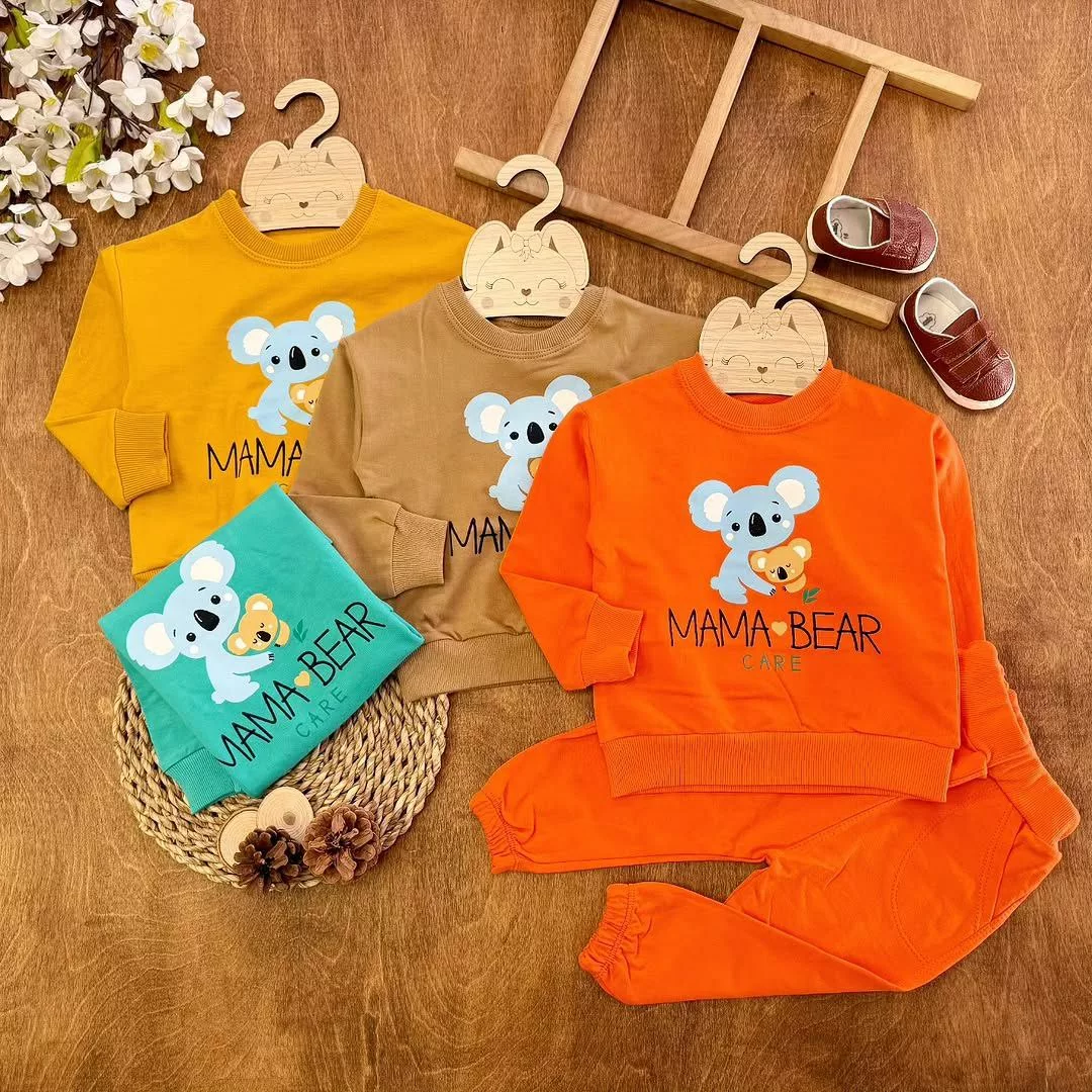 بلوز شلوار کوآلا مادر و بچه سایز ۳۵ تا ۴۵ کد ۵۴۵۷