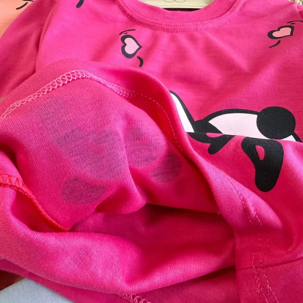 بلوز شلوار پاندای خوابالو سایز ۴ تا ۶ کد ۵۴۶۴