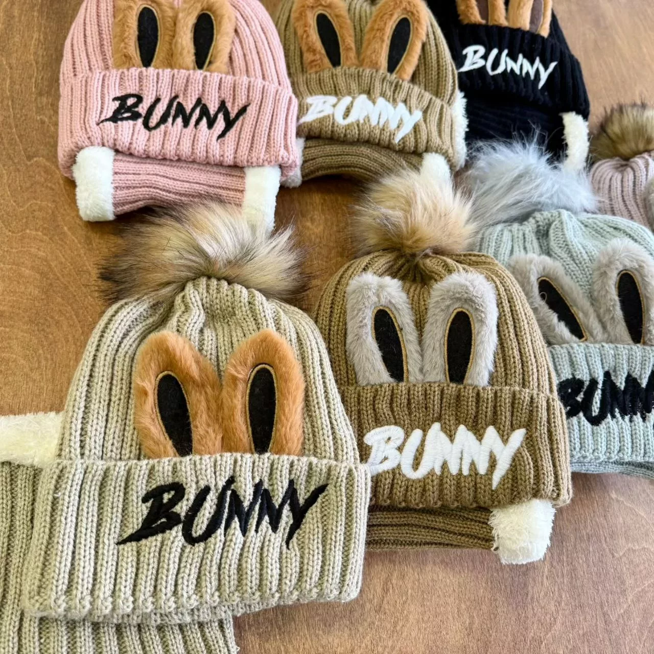 کلاه و شال گردنی خرگوش Bunny کد ۵۴۷۷