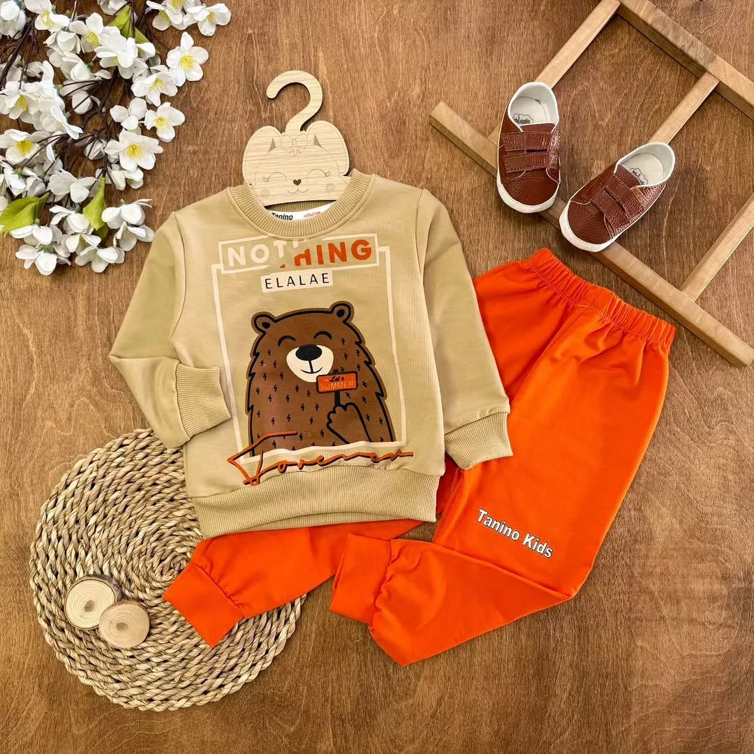 بلوز شلوار خرس summer سایز ۳۵ تا ۴۵ کد ۵۴۸۲