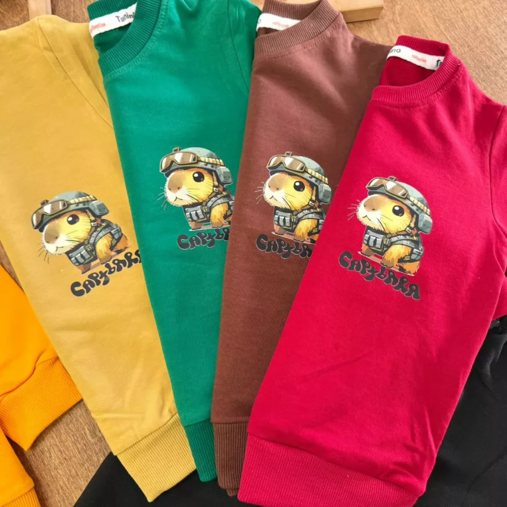 بلوز شلوار همستر سایز ۳۵ تا ۴۵ کد ۵۴۸۳