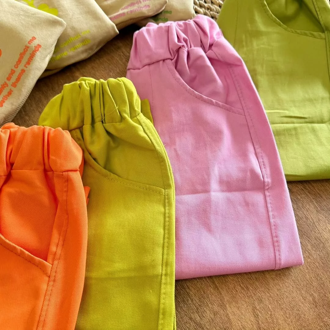 بلوز شلوار کتان دو گل برجسته happy day سایز ۴۰،۴۵ کد ۵۴۸۶